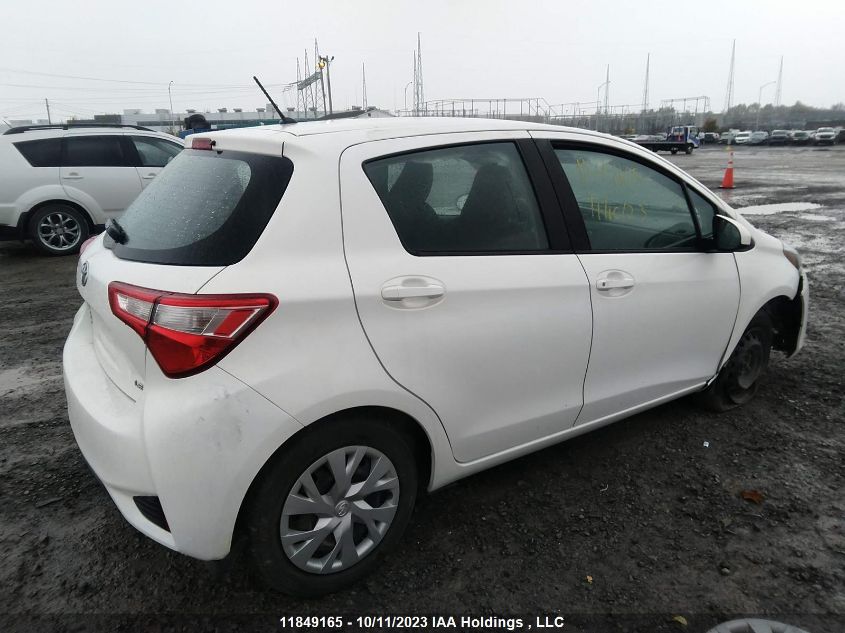 2019 Toyota Yaris Hatchback Le/Se VIN: VNKKTUD39KA103840 Lot: 11849165