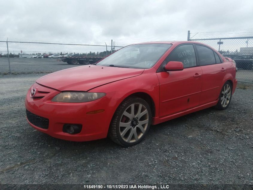 2008 Mazda Mazda6 Gs/Gt VIN: 1YVHP85D485M17672 Lot: 11849190