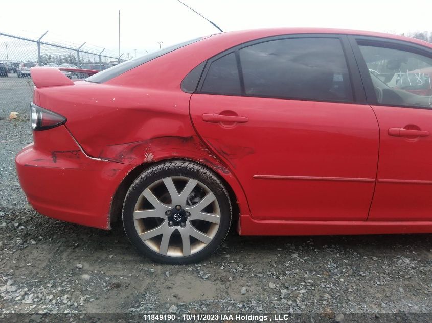 2008 Mazda Mazda6 Gs/Gt VIN: 1YVHP85D485M17672 Lot: 11849190