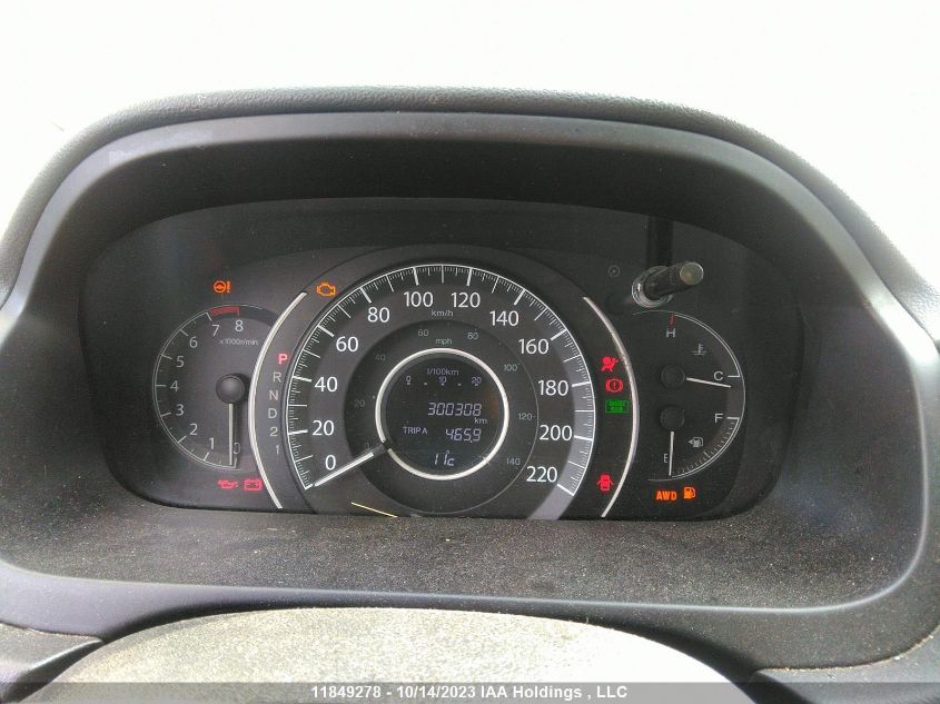 2012 Honda Cr-V Ex-L VIN: 2HKRM4H7XCH109724 Lot: 11849278