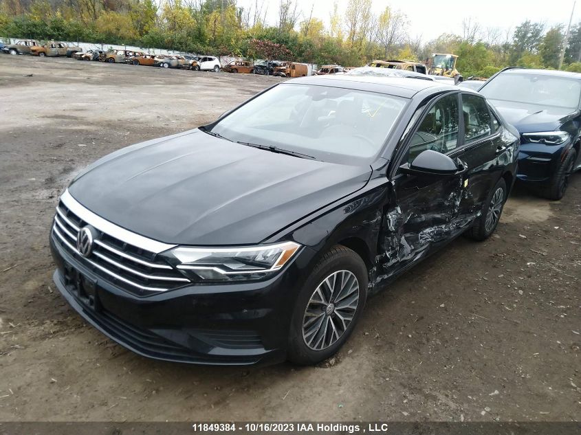 2019 Volkswagen Jetta Highline VIN: 3VWE57BU5KM067142 Lot: 11849384