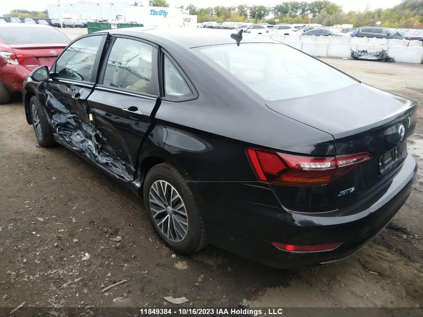 2019 Volkswagen Jetta Highline VIN: 3VWE57BU5KM067142 Lot: 11849384