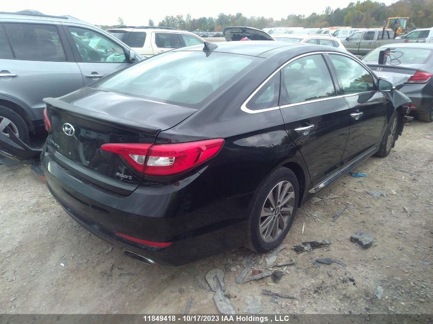 2015 Hyundai Sonata 2.4L Sport Tech VIN: 5NPE34AF3FH169853 Lot: 11849418