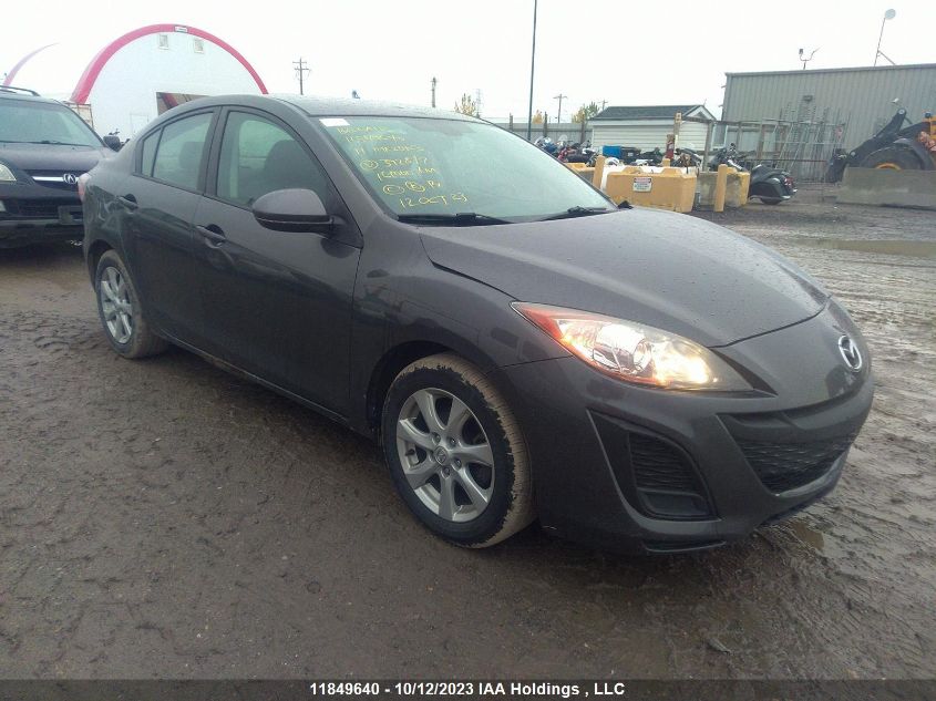 2011 Mazda Mazda3 Gs VIN: JM1BL1VF7B1392877 Lot: 11849640