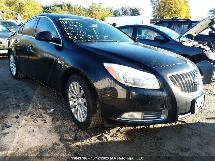 2011 Buick Regal Cxl W/1Sa VIN: W04GN5EC9B1003891 Lot: 11849706