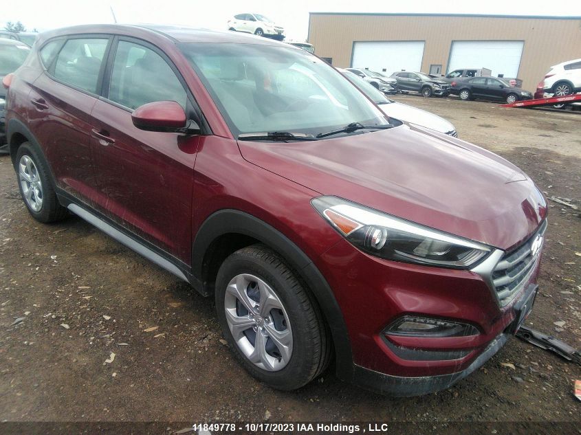 2017 Hyundai Tucson VIN: KM8J23A46HU357295 Lot: 11849778