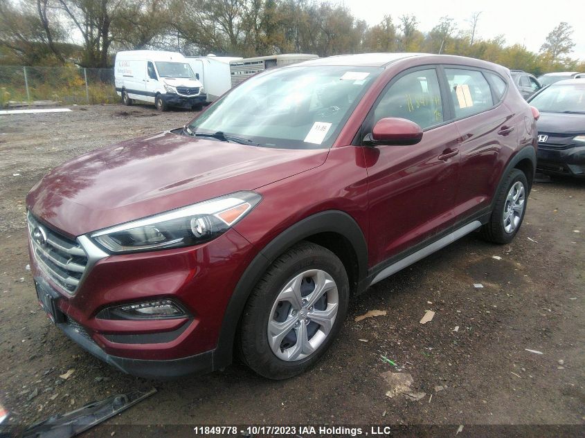 2017 Hyundai Tucson VIN: KM8J23A46HU357295 Lot: 11849778