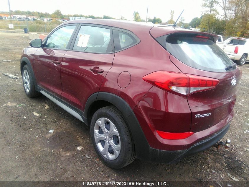 2017 Hyundai Tucson VIN: KM8J23A46HU357295 Lot: 11849778