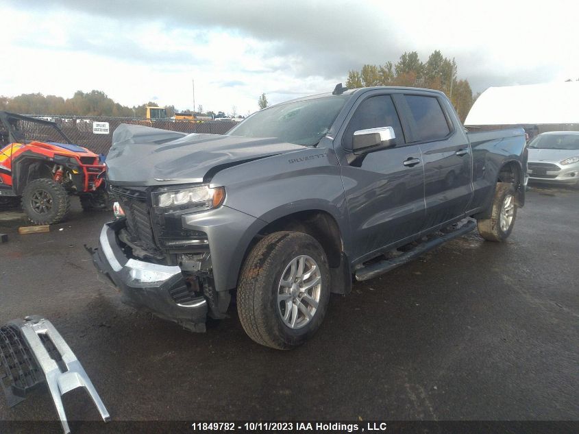 2019 Chevrolet Silverado 1500 Lt VIN: 1GCUYDED7KZ335154 Lot: 11849782