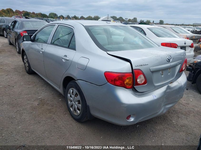 2009 Toyota Corolla Ce/S/Le VIN: 2T1BU40E89C082675 Lot: 11849822