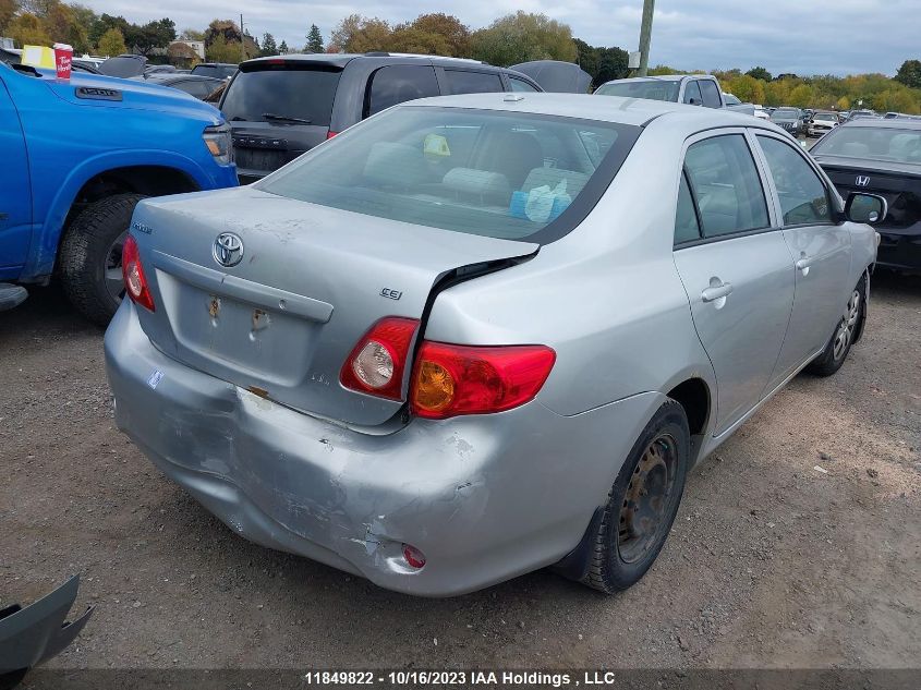 2009 Toyota Corolla Ce/S/Le VIN: 2T1BU40E89C082675 Lot: 11849822