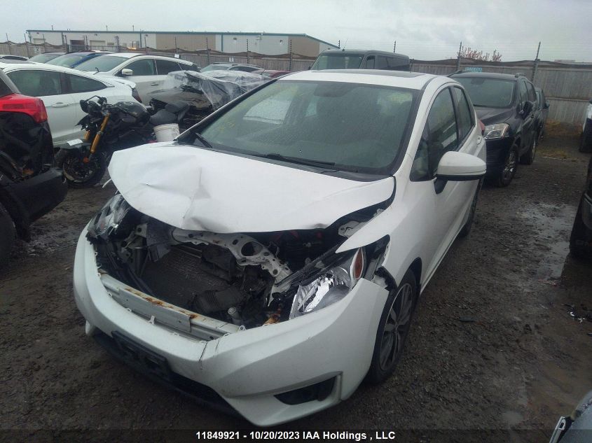 2015 Honda Fit Ex/Ex-L VIN: 3HGGK5H8XFM111419 Lot: 11849921