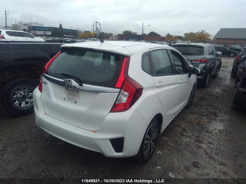 2015 Honda Fit Ex/Ex-L VIN: 3HGGK5H8XFM111419 Lot: 11849921