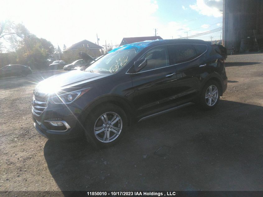 2018 Hyundai Santa Fe Sport Limited VIN: 5NMZUDLAXJH094414 Lot: 11850010