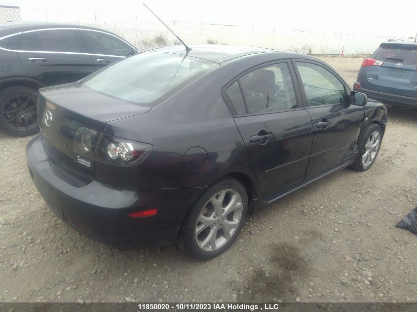 2007 Mazda Mazda3 Gt VIN: JM1BK323971657542 Lot: 11850020