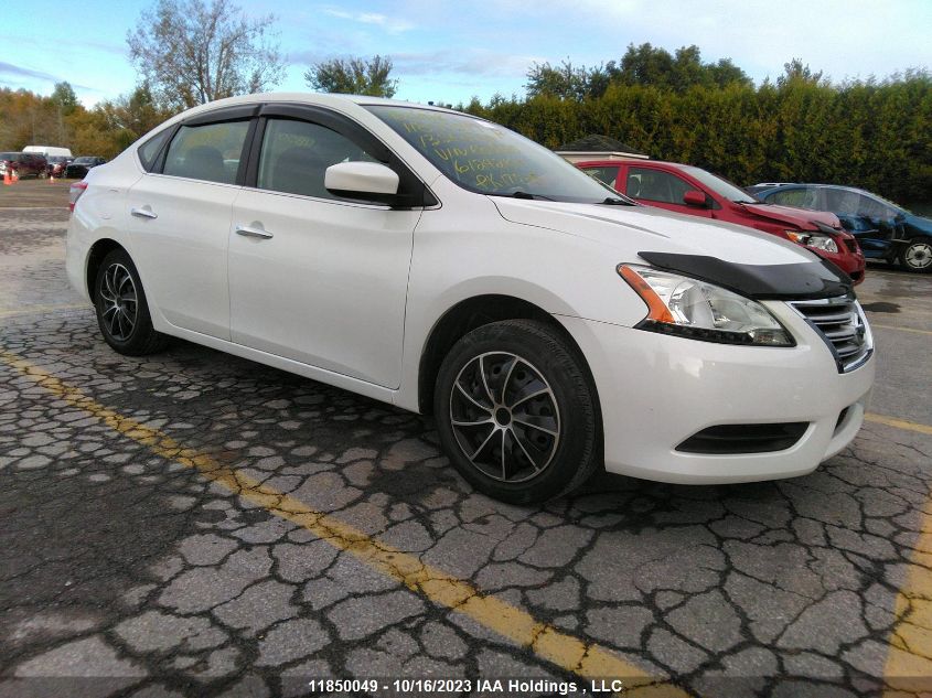 2013 Nissan Sentra S/Sv VIN: 3N1AB7AP1DL682935 Lot: 11850049