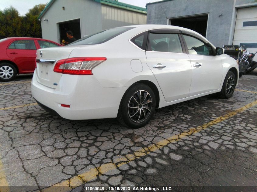 2013 Nissan Sentra S/Sv VIN: 3N1AB7AP1DL682935 Lot: 11850049