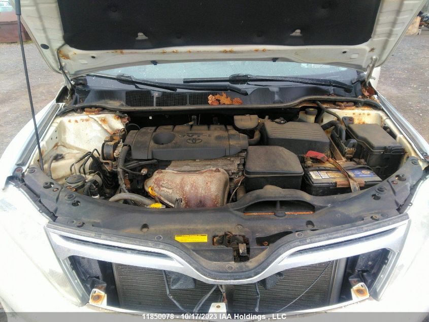 2010 Toyota Venza VIN: 4T3ZA3BB0AU025322 Lot: 11850078