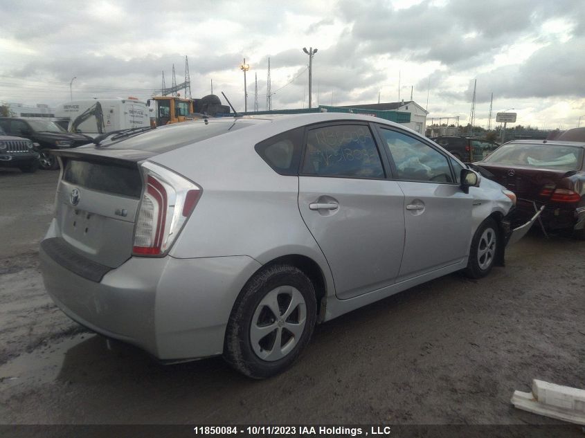 2012 Toyota Prius VIN: JTDKN3DUXC1518088 Lot: 11850084