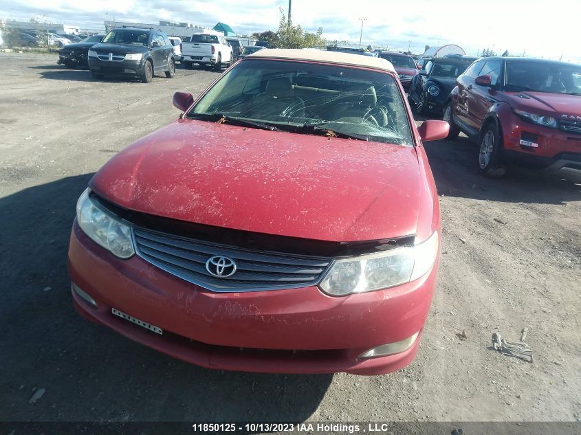 2002 Toyota Camry Solara Sle VIN: 2T1FF28P02C885329 Lot: 11850125