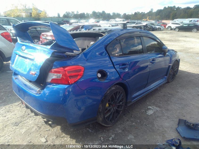 2018 Subaru Wrx Sti Sport VIN: JF1VA2P63J9804837 Lot: 11850193