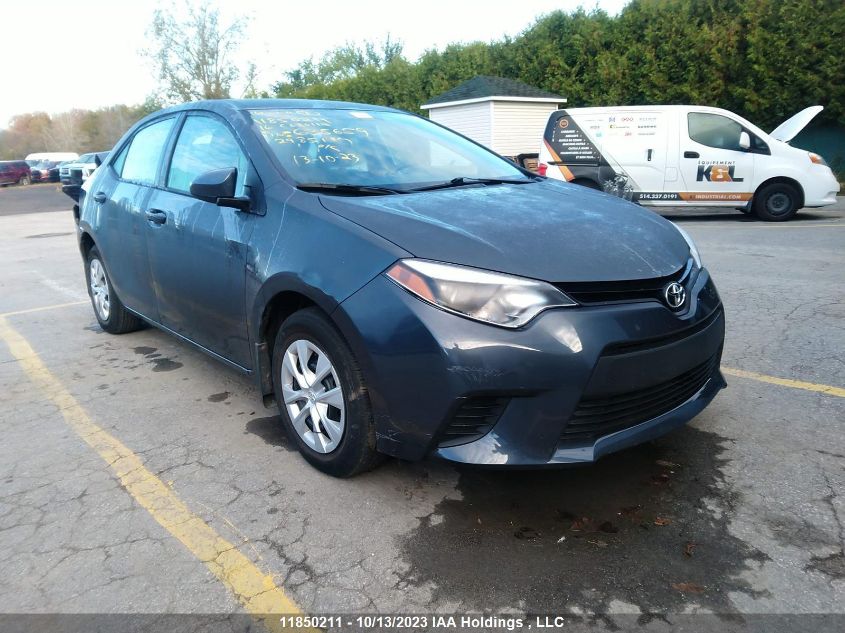 2016 Toyota Corolla Ce/S/Le VIN: 2T1BURHE6GC635659 Lot: 11850211