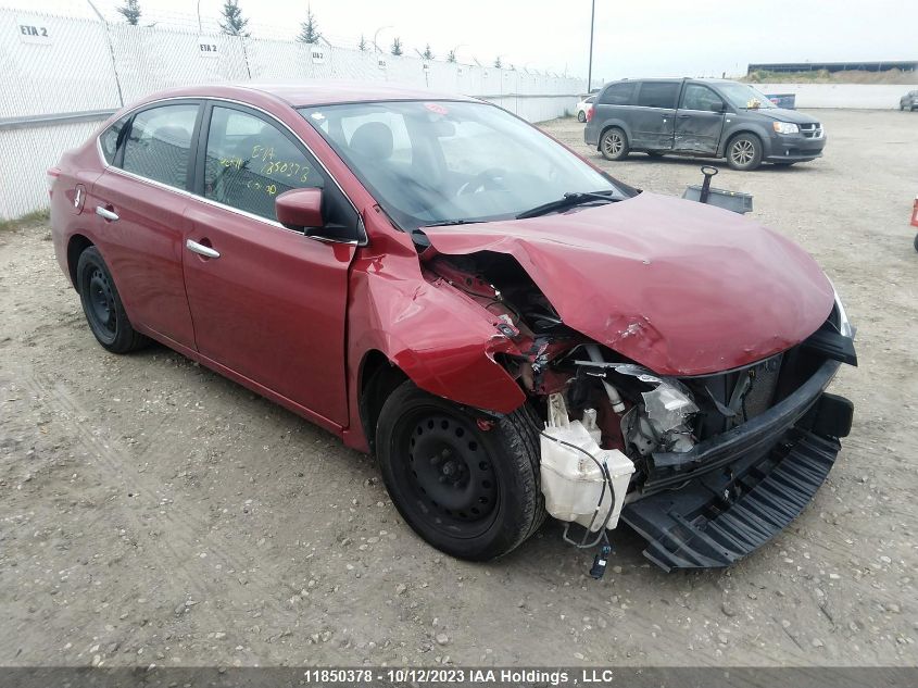 2013 Nissan Sentra S/Sv VIN: 3N1AB7AP9DL758983 Lot: 11850378