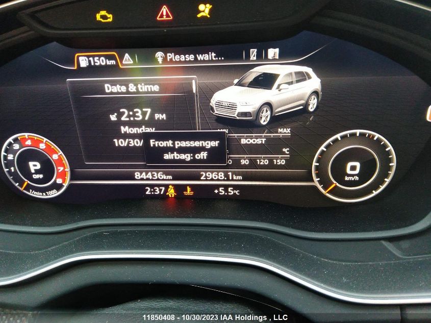 2018 Audi Sq5 Technik VIN: WA1C4AFY3J2063162 Lot: 11850408