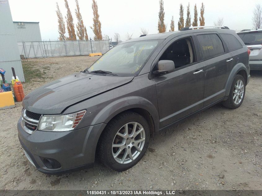 2013 Dodge Journey R/T VIN: 3C4PDDFG8DT641307 Lot: 11850431