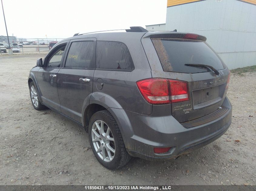 2013 Dodge Journey R/T VIN: 3C4PDDFG8DT641307 Lot: 11850431