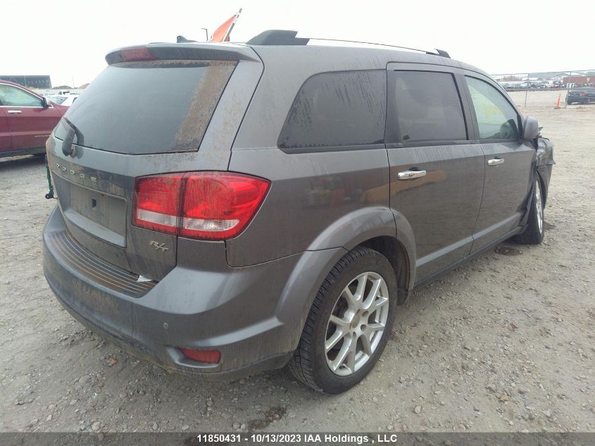 2013 Dodge Journey R/T VIN: 3C4PDDFG8DT641307 Lot: 11850431