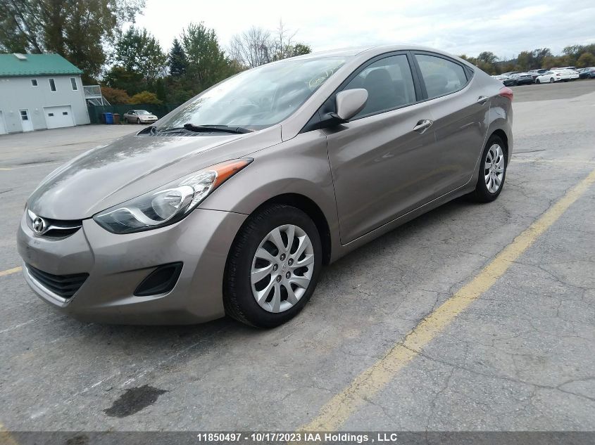 2013 Hyundai Elantra VIN: 5NPDH4AE2DH151961 Lot: 11850497