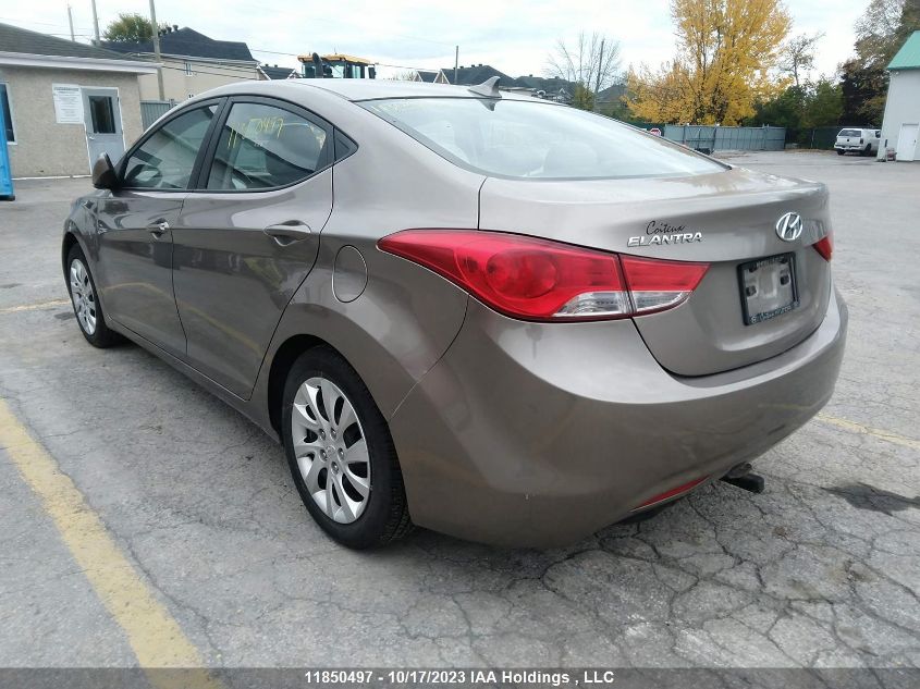 2013 Hyundai Elantra VIN: 5NPDH4AE2DH151961 Lot: 11850497