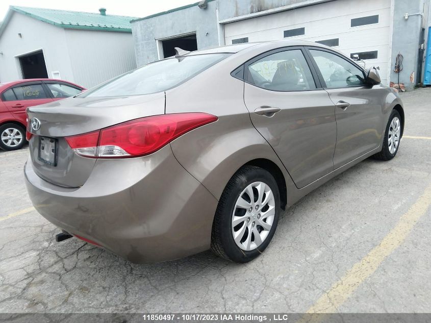 2013 Hyundai Elantra VIN: 5NPDH4AE2DH151961 Lot: 11850497