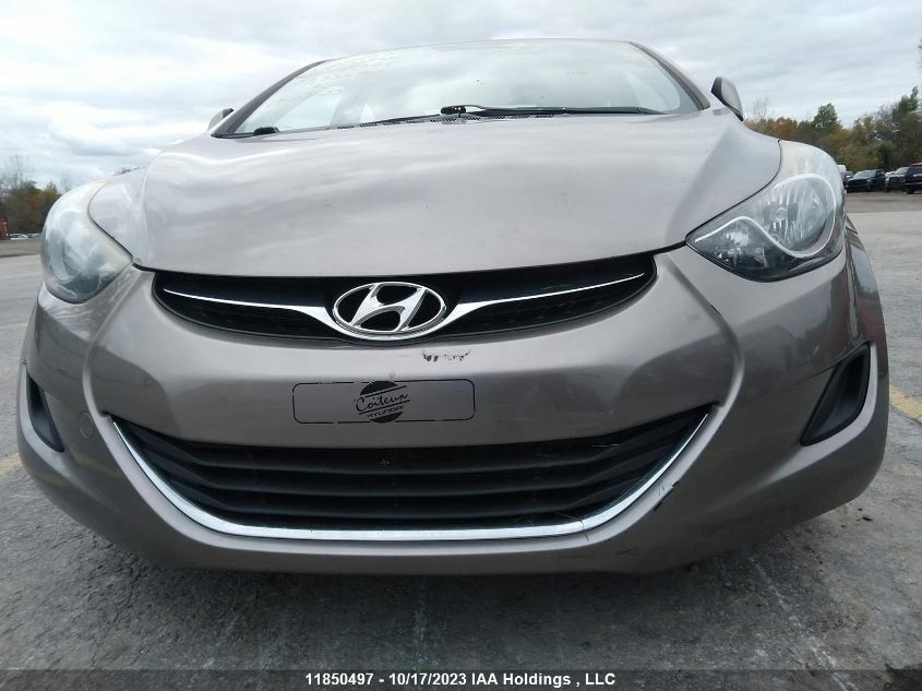 2013 Hyundai Elantra VIN: 5NPDH4AE2DH151961 Lot: 11850497