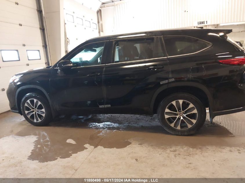 2020 Toyota Highlander Xle VIN: 5TDGZRBH0LS522169 Lot: 11850498