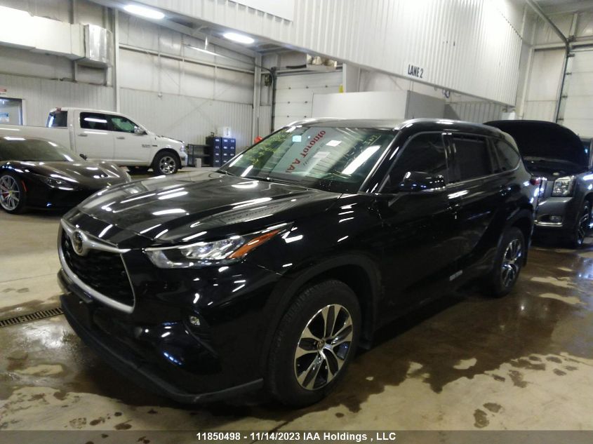 2020 Toyota Highlander Xle VIN: 5TDGZRBH0LS522169 Lot: 11850498