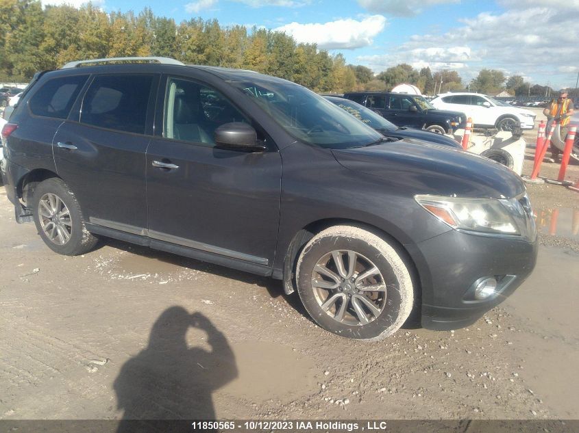 2013 Nissan Pathfinder S/Sv/Sl/Platinum VIN: 5N1AR2MM0DC606370 Lot: 11850565