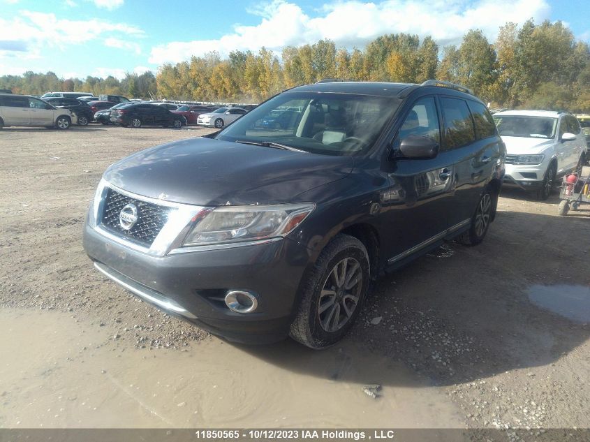 2013 Nissan Pathfinder S/Sv/Sl/Platinum VIN: 5N1AR2MM0DC606370 Lot: 11850565