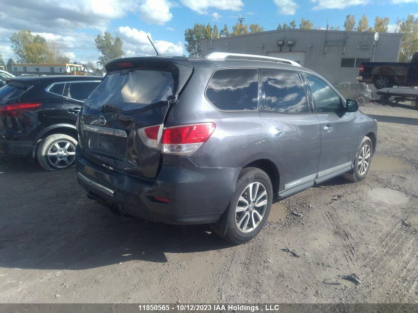 2013 Nissan Pathfinder S/Sv/Sl/Platinum VIN: 5N1AR2MM0DC606370 Lot: 11850565