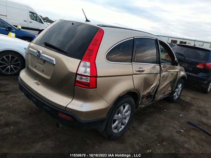 2009 Honda Cr-V Ex-L VIN: 5J6RE48799L802554 Lot: 11850679