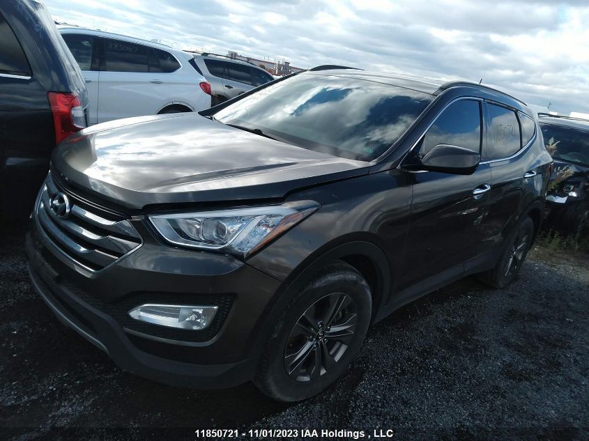 2014 Hyundai Santa Fe VIN: 5XYZUDLA8EG191045 Lot: 11850721