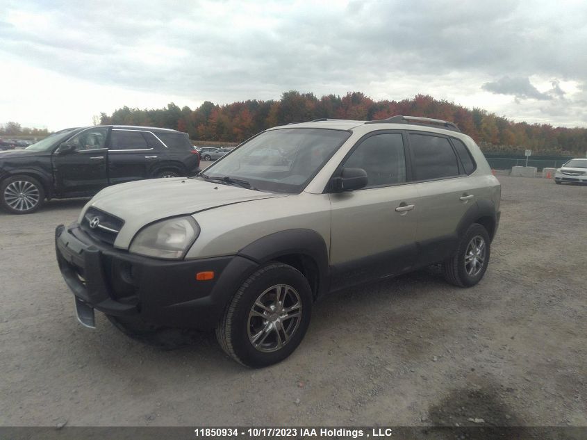 2005 Hyundai Tucson VIN: KM8JM12D05U172233 Lot: 11850934