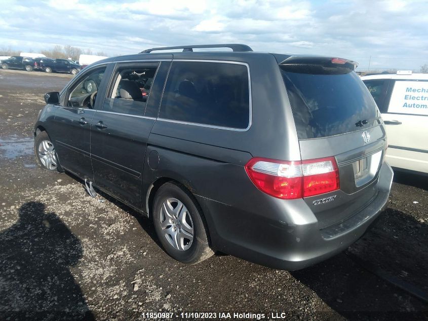 2007 Honda Odyssey Ex-L VIN: 5FNRL38697B512683 Lot: 11850987