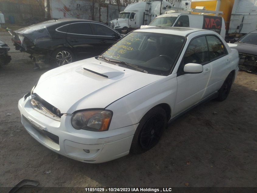 2004 Subaru Impreza Wrx VIN: JF1GD29614G519244 Lot: 11851029