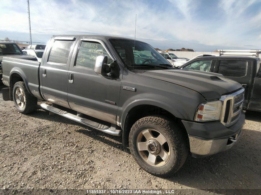 2006 Ford Super Duty F-250 Xl/Xlt/Lariat VIN: 1FTSW21P96EB56421 Lot: 11851037