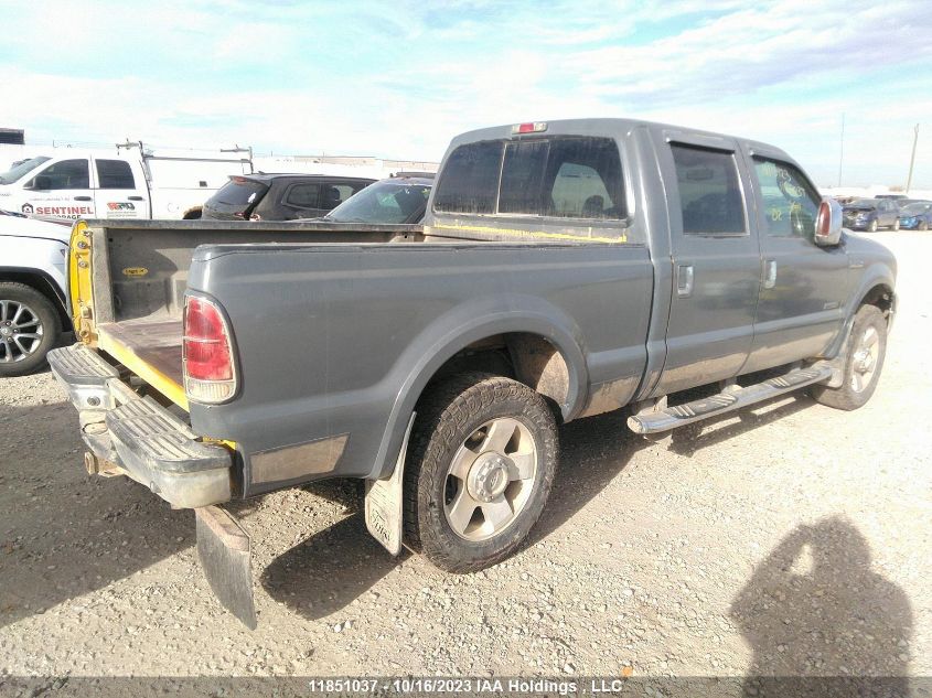 2006 Ford Super Duty F-250 Xl/Xlt/Lariat VIN: 1FTSW21P96EB56421 Lot: 11851037