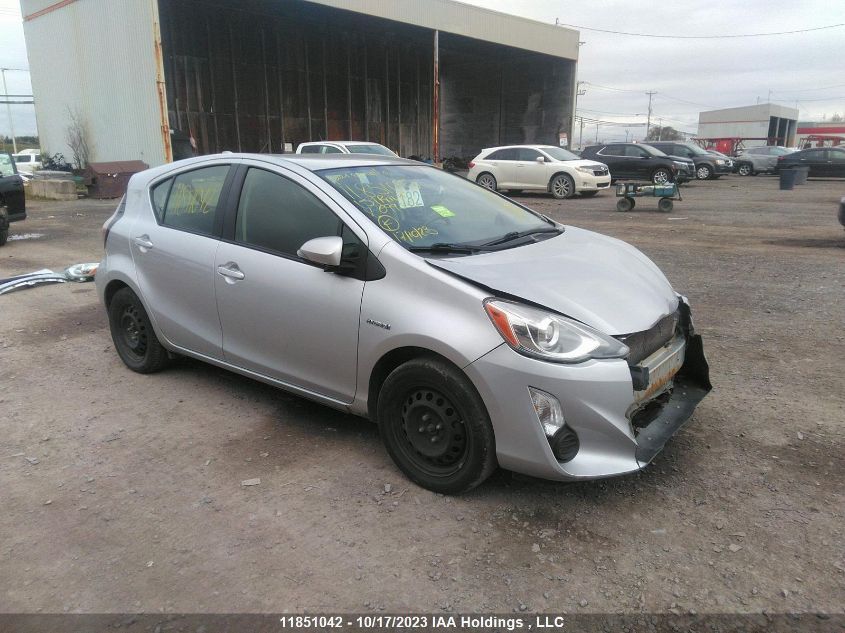 2015 Toyota Prius C VIN: JTDKDTB36F1099545 Lot: 11851042