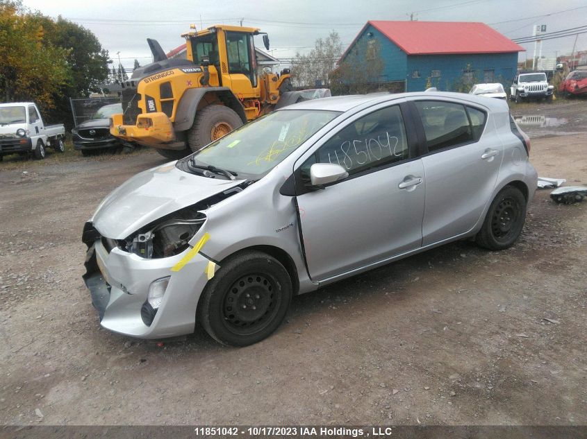 2015 Toyota Prius C VIN: JTDKDTB36F1099545 Lot: 11851042