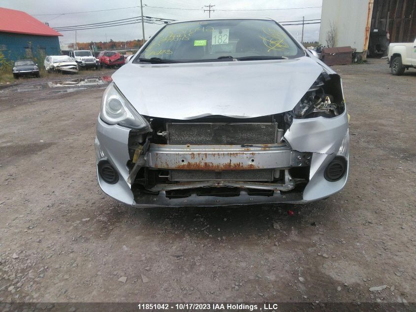 2015 Toyota Prius C VIN: JTDKDTB36F1099545 Lot: 11851042